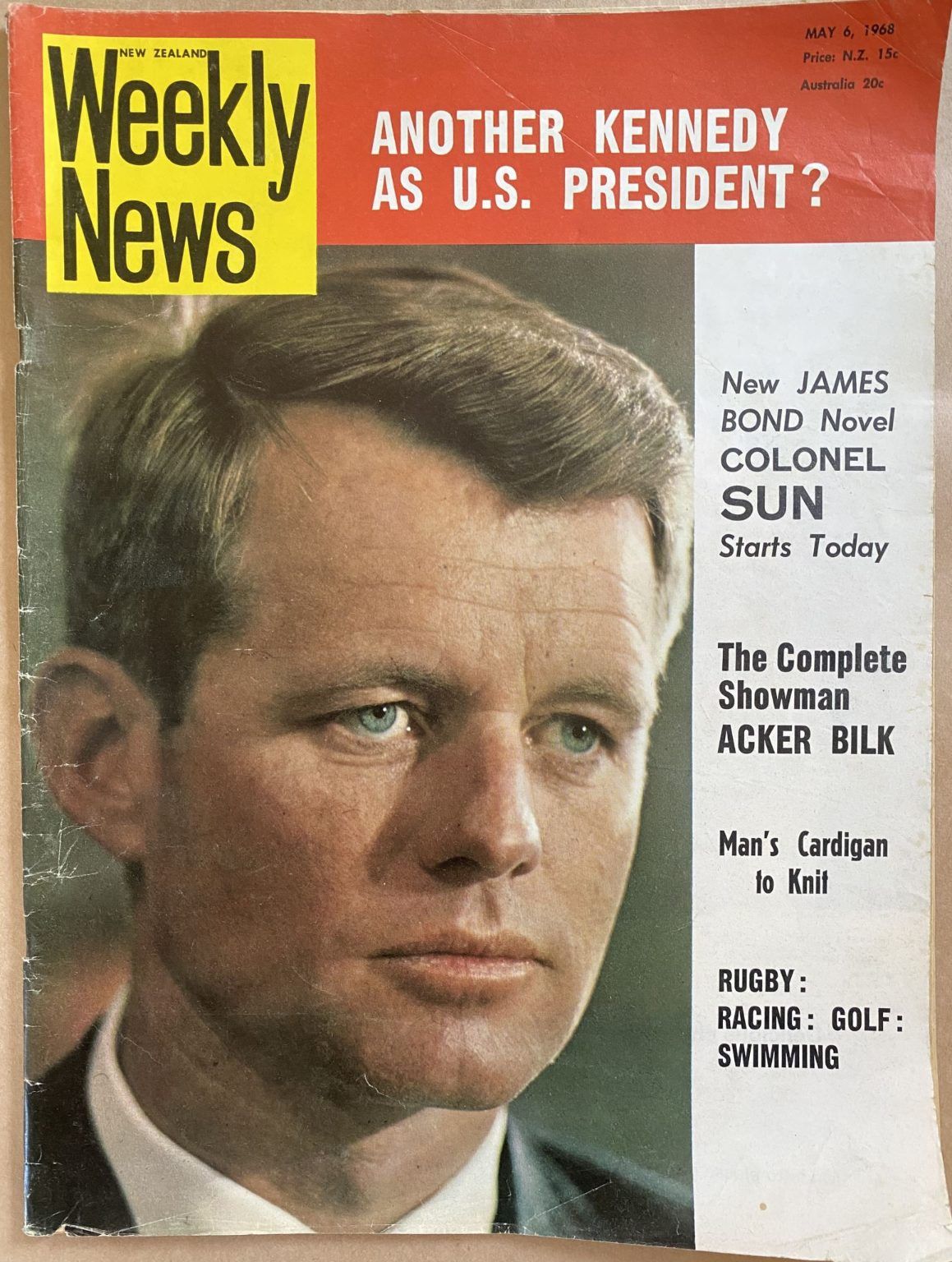 OLD NEWSPAPER: New Zealand Weekly News - No. 5449, 13 May 1968