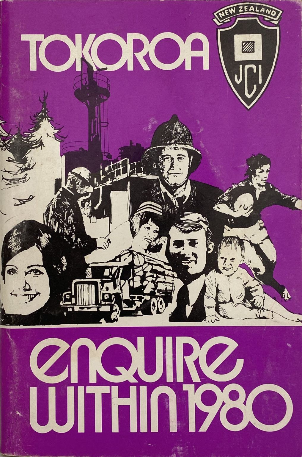 VINTAGE DIRECTORY: Tokoroa - Enquire Within 1980