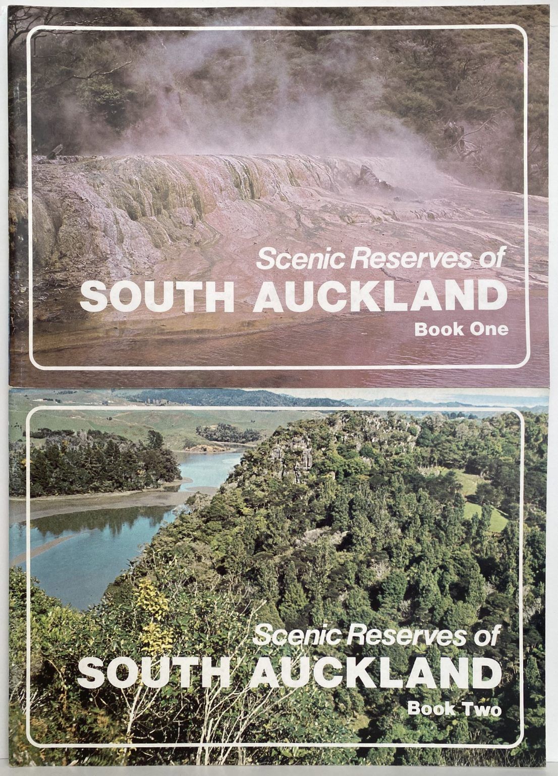 SCENIC RESERVES OF SOUTH AUCKLAND: Book 1+2