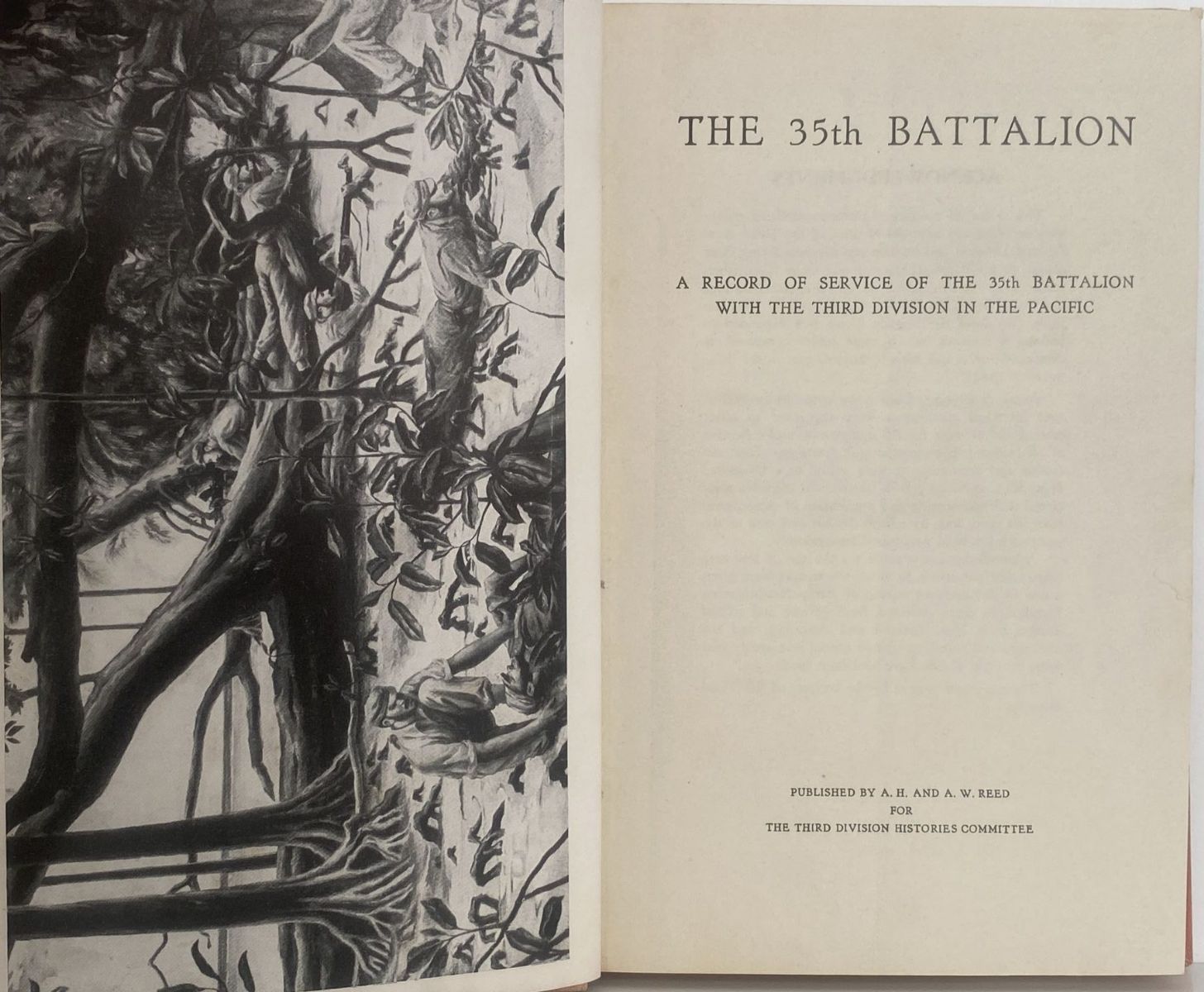 THE 35th BATTALION: Record of Service with the 3rd Division in the Pacific