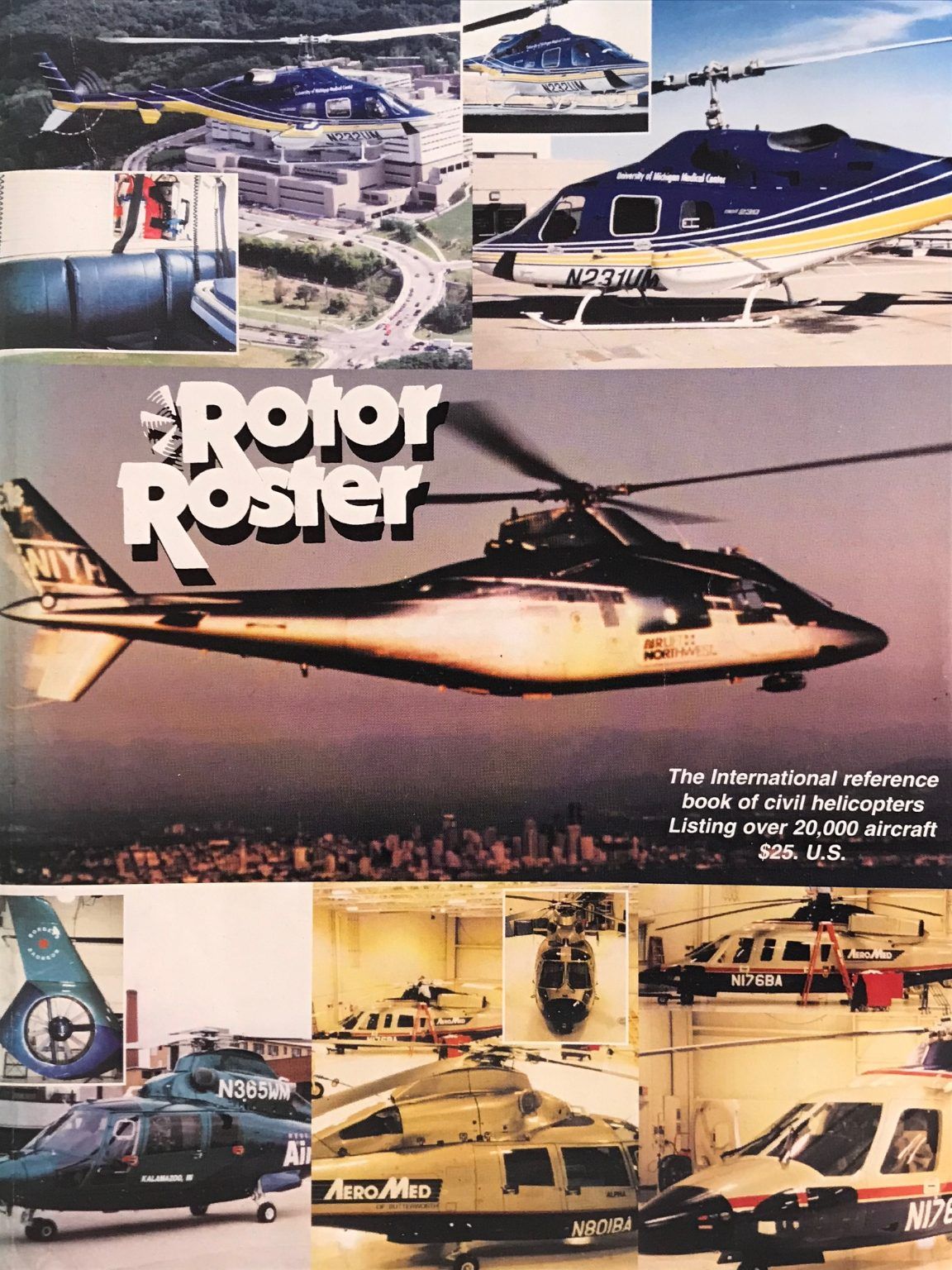 ROTOR ROSTER 1995: The Worldwide Reference Book of Civil Helicopters