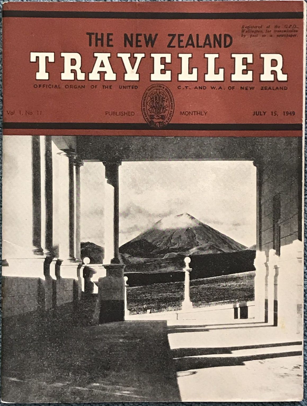 THE NEW ZEALAND TRAVELLER - Vol.1, No. 11 - 15th June 1949