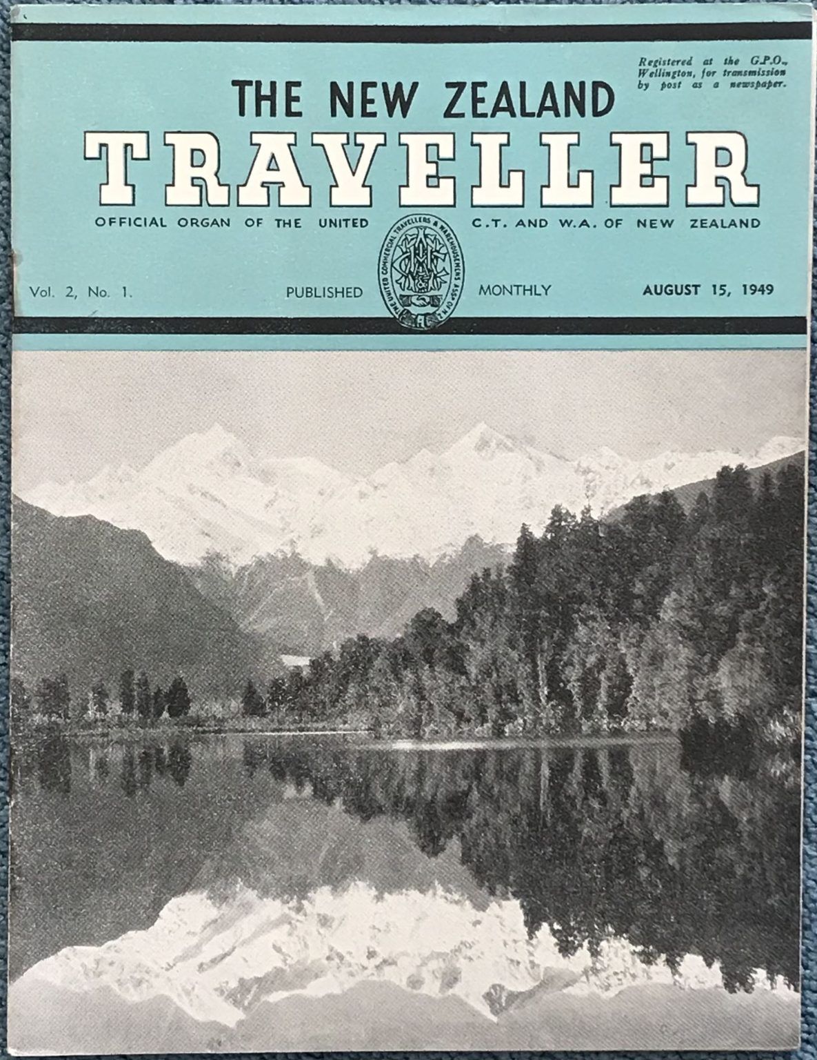 THE NEW ZEALAND TRAVELLER - Vol. 2, No. 1 - 15th August 1949