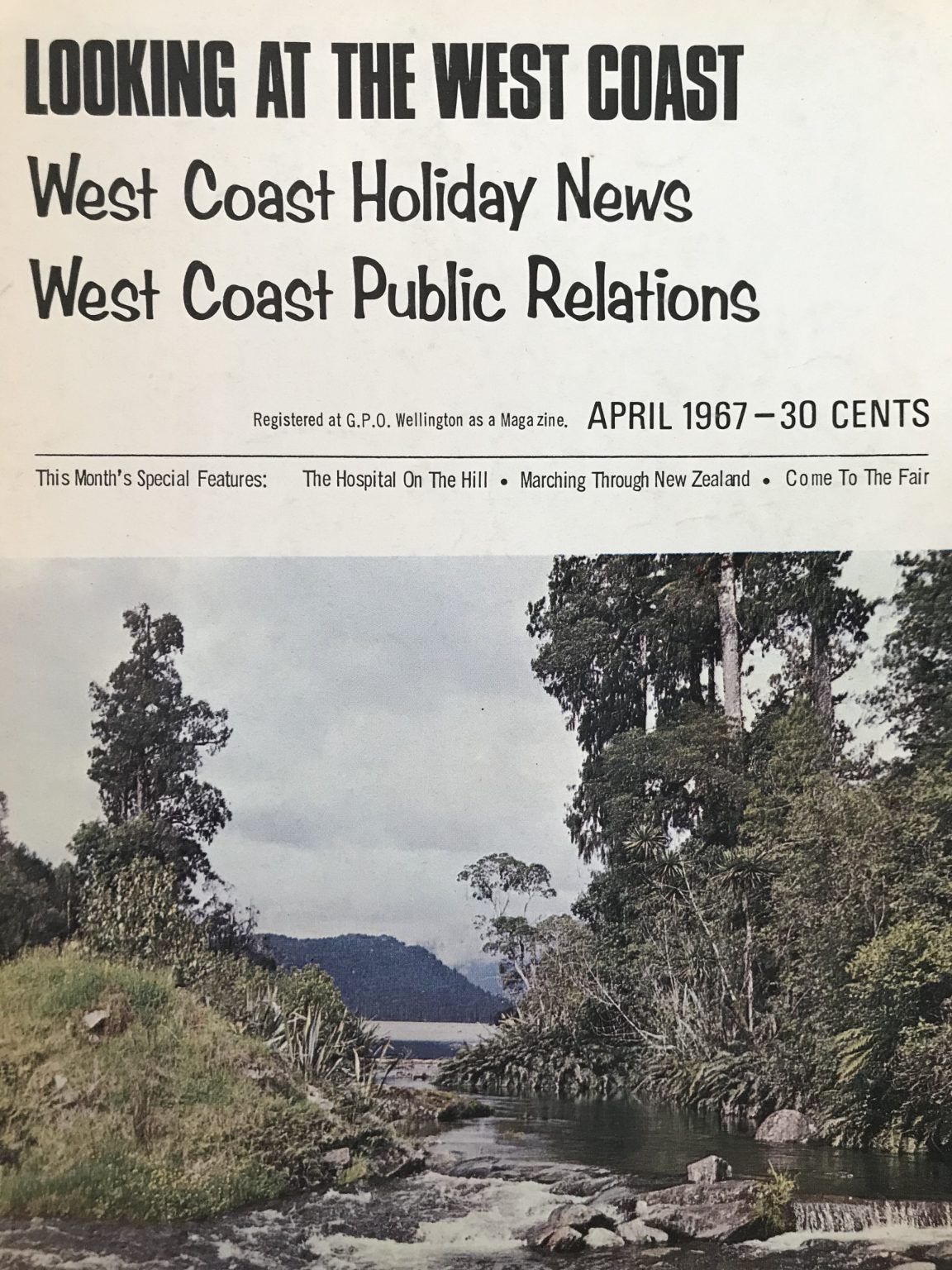 LOOKING AT THE WEST COAST: April 1967