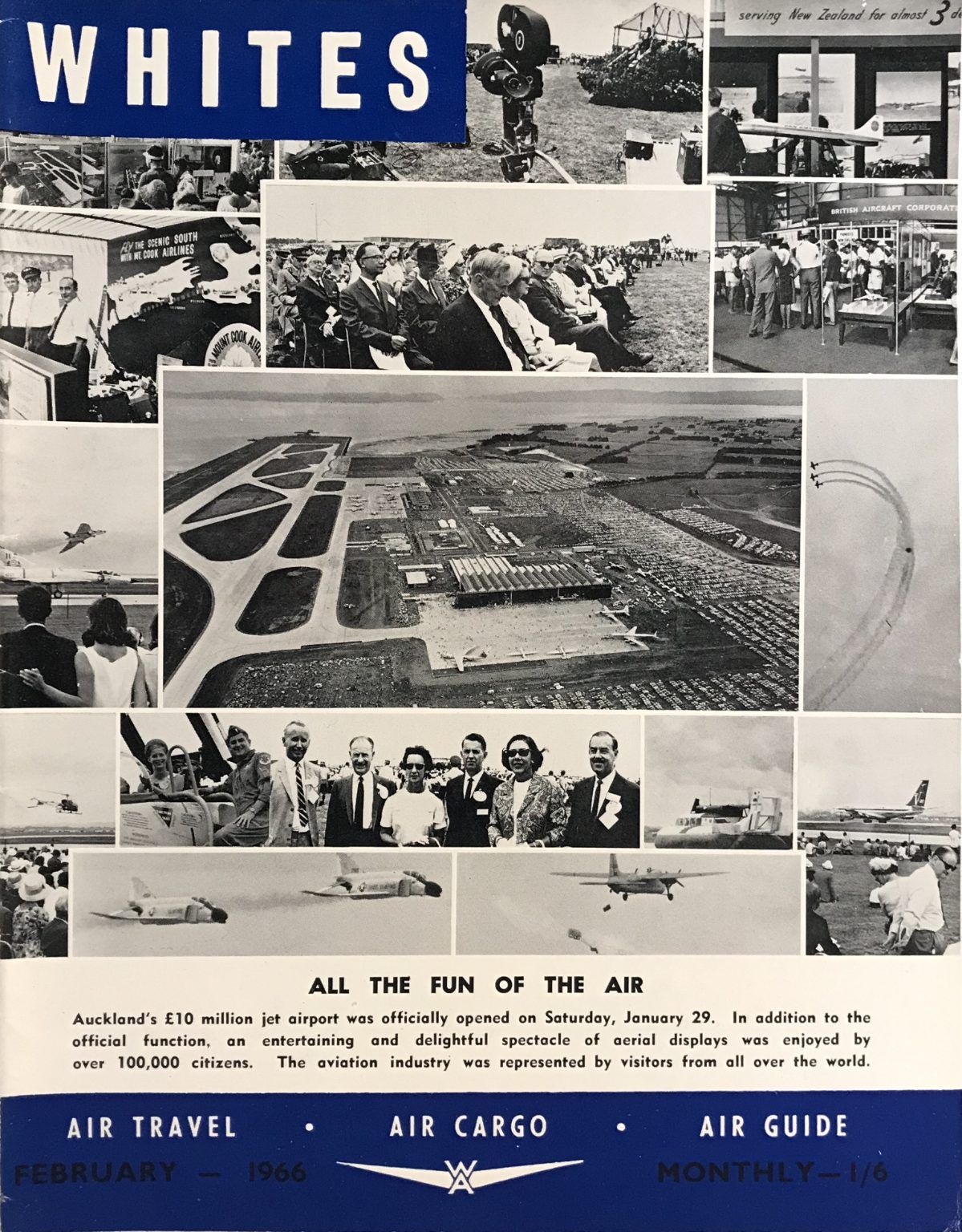 VINTAGE MAGAZINE: Whites Aviation Monthly - Vol. XXI, No. 252 - 1 February 1966