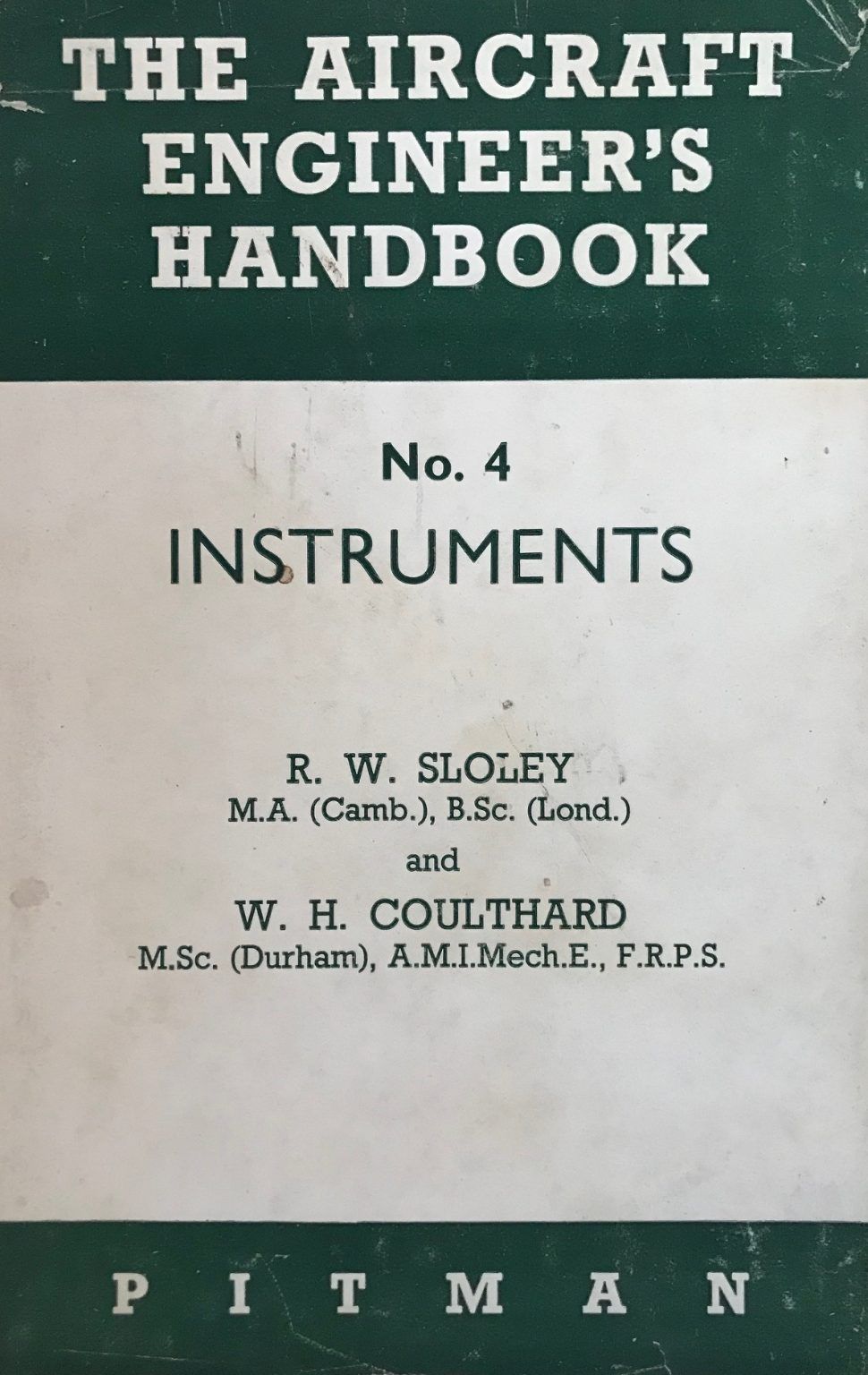 THE AIRCRAFT ENGINEER'S HANDBOOK: No. 4 Instruments