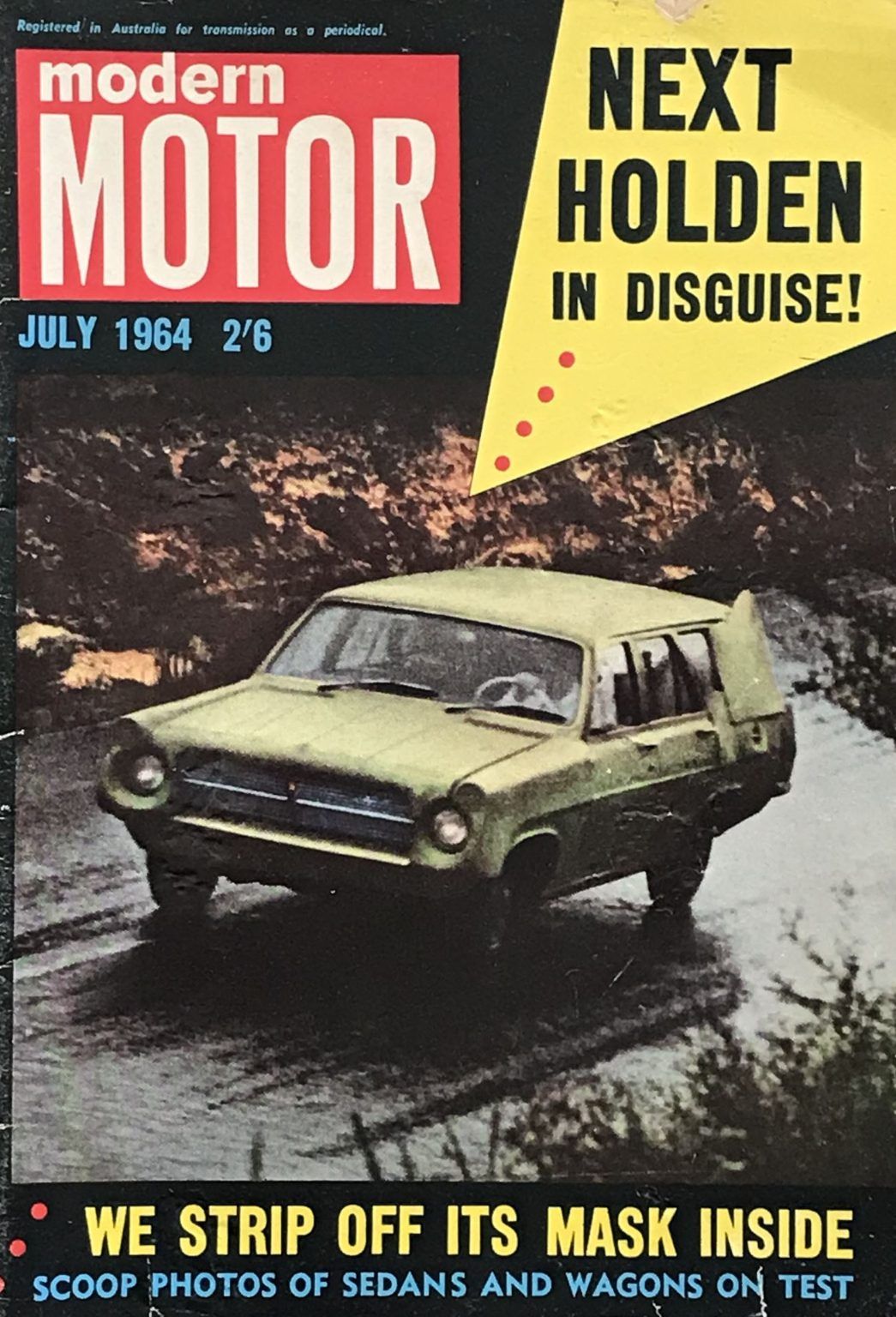 VINTAGE MAGAZINE: Modern Motor July 1964