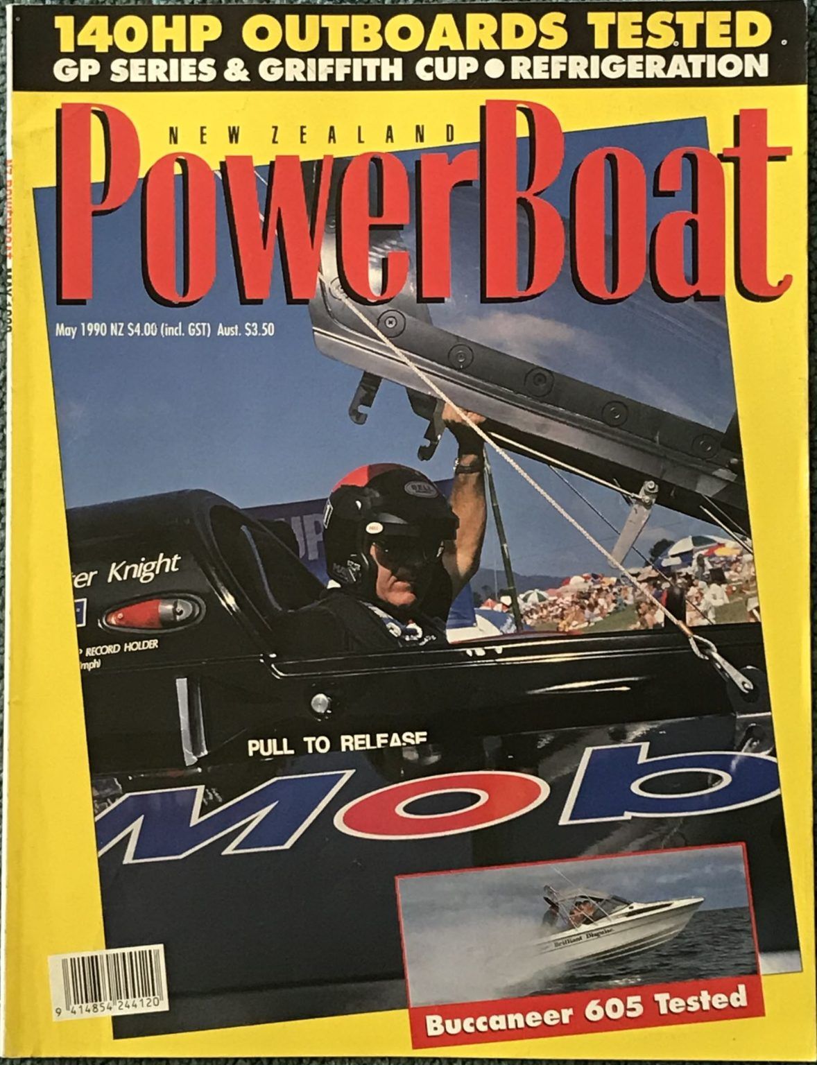 VINTAGE MAGAZINE: Power Boat New Zealand - Vol.7 - No.3 - May 1990