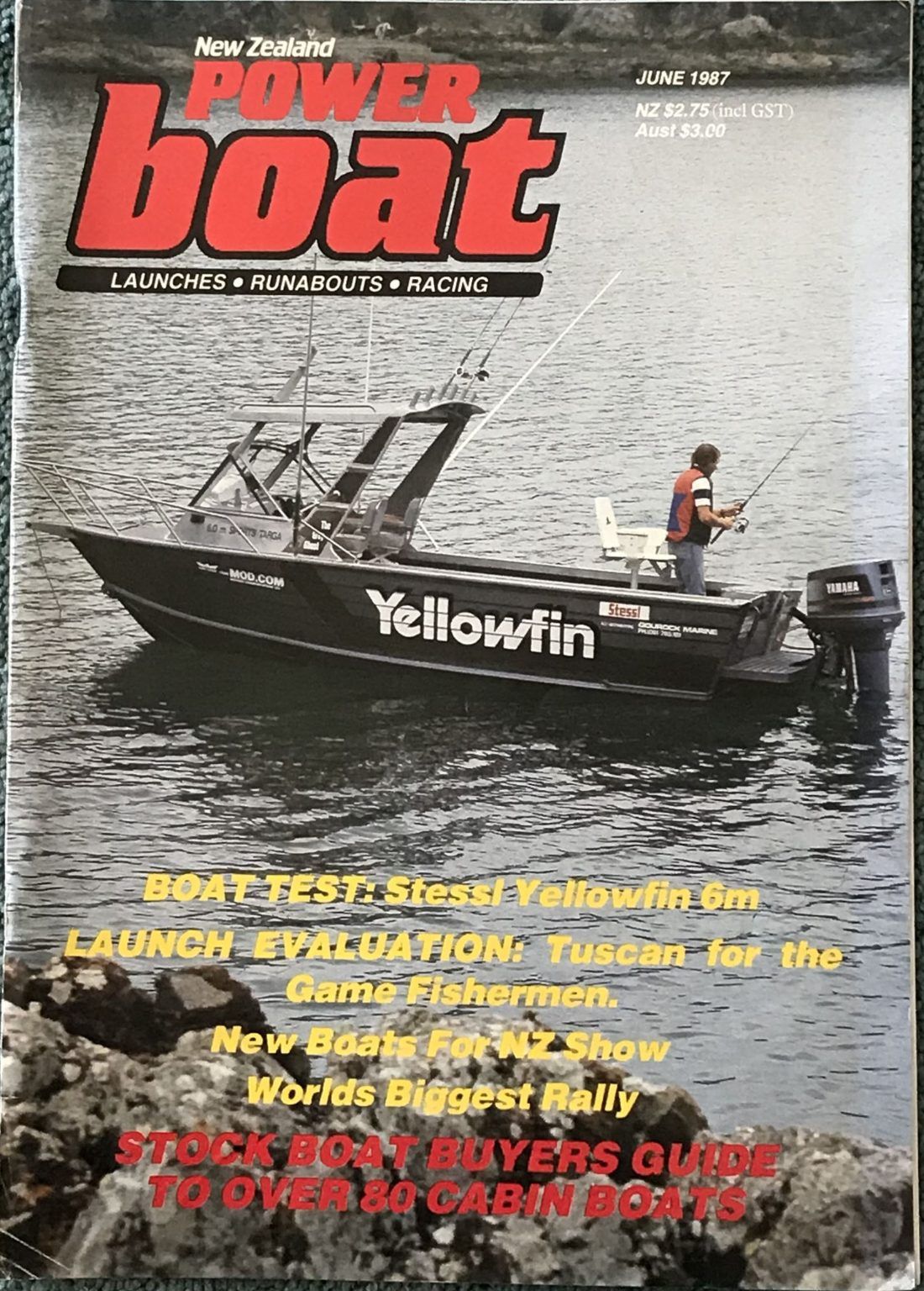 VINTAGE MAGAZINE: Power Boat New Zealand - Vol.4 - No.1 - June 1987