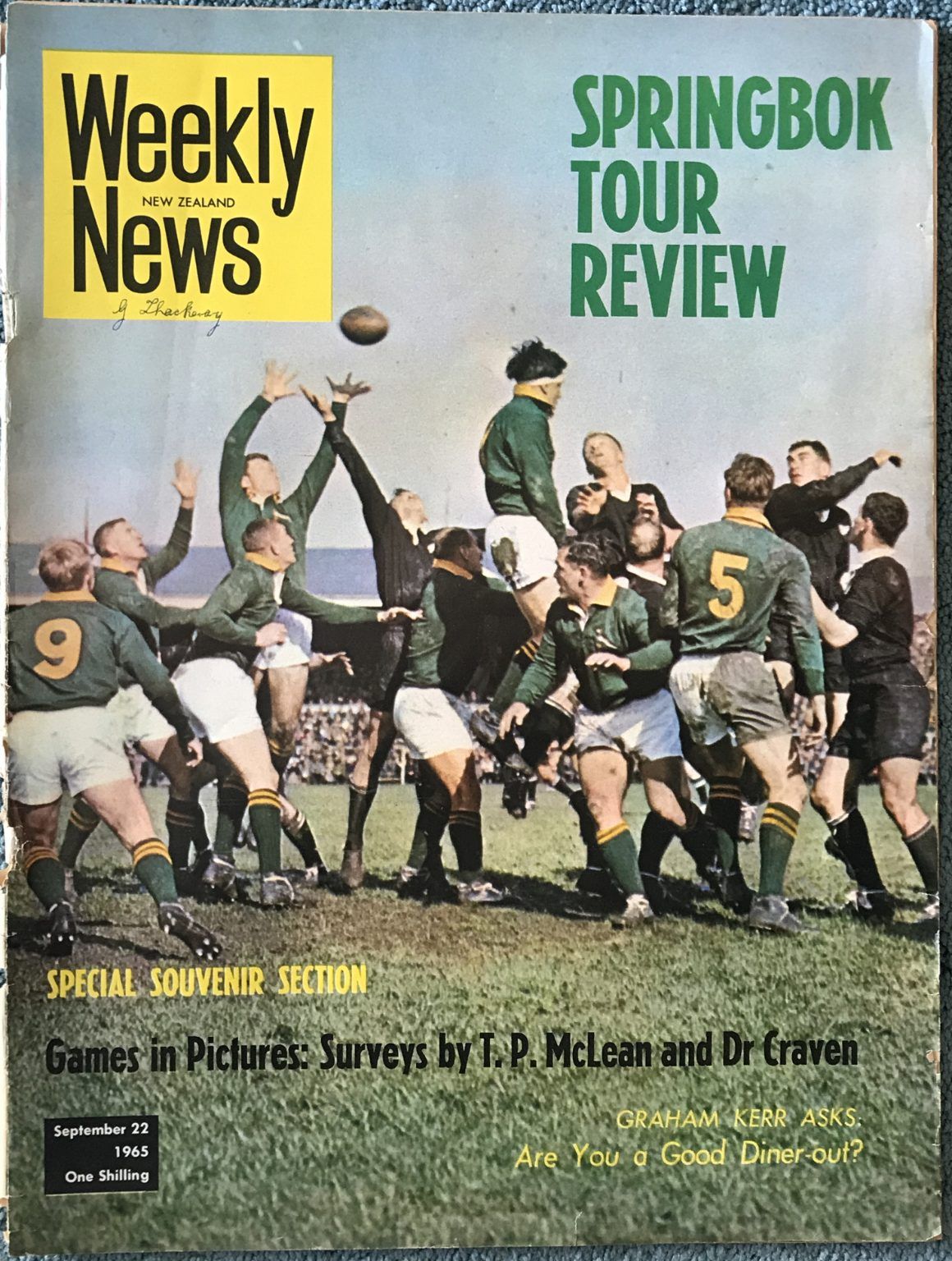 OLD NEWSPAPER: New Zealand Weekly News - No. 5313, 22 September 1965