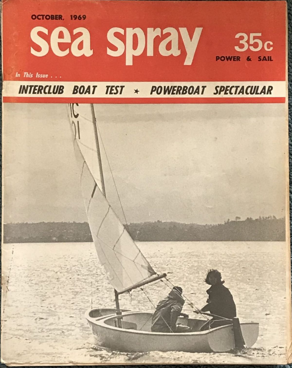 VINTAGE MAGAZINE: Sea Spray - Vol. 24, No. 9 - October 1969