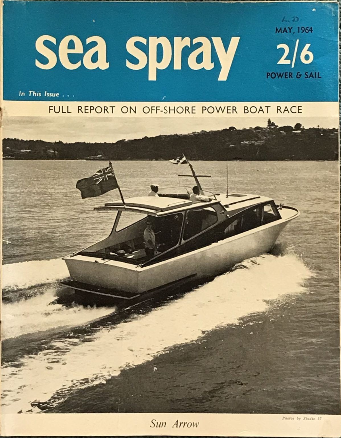 VINTAGE MAGAZINE: Sea Spray - Vol 19, No. 4 - May 1964