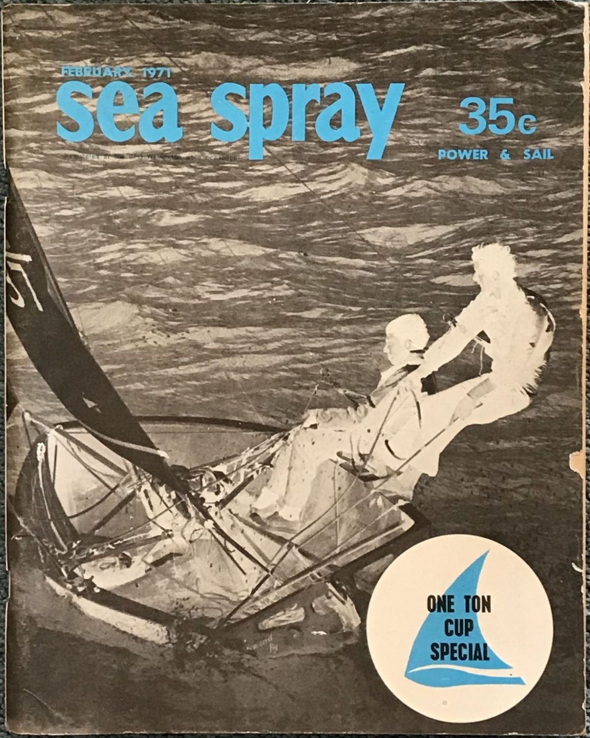 VINTAGE MAGAZINE: Sea Spray / Power & Sail - Vol. 26, No. 1 - February 1971