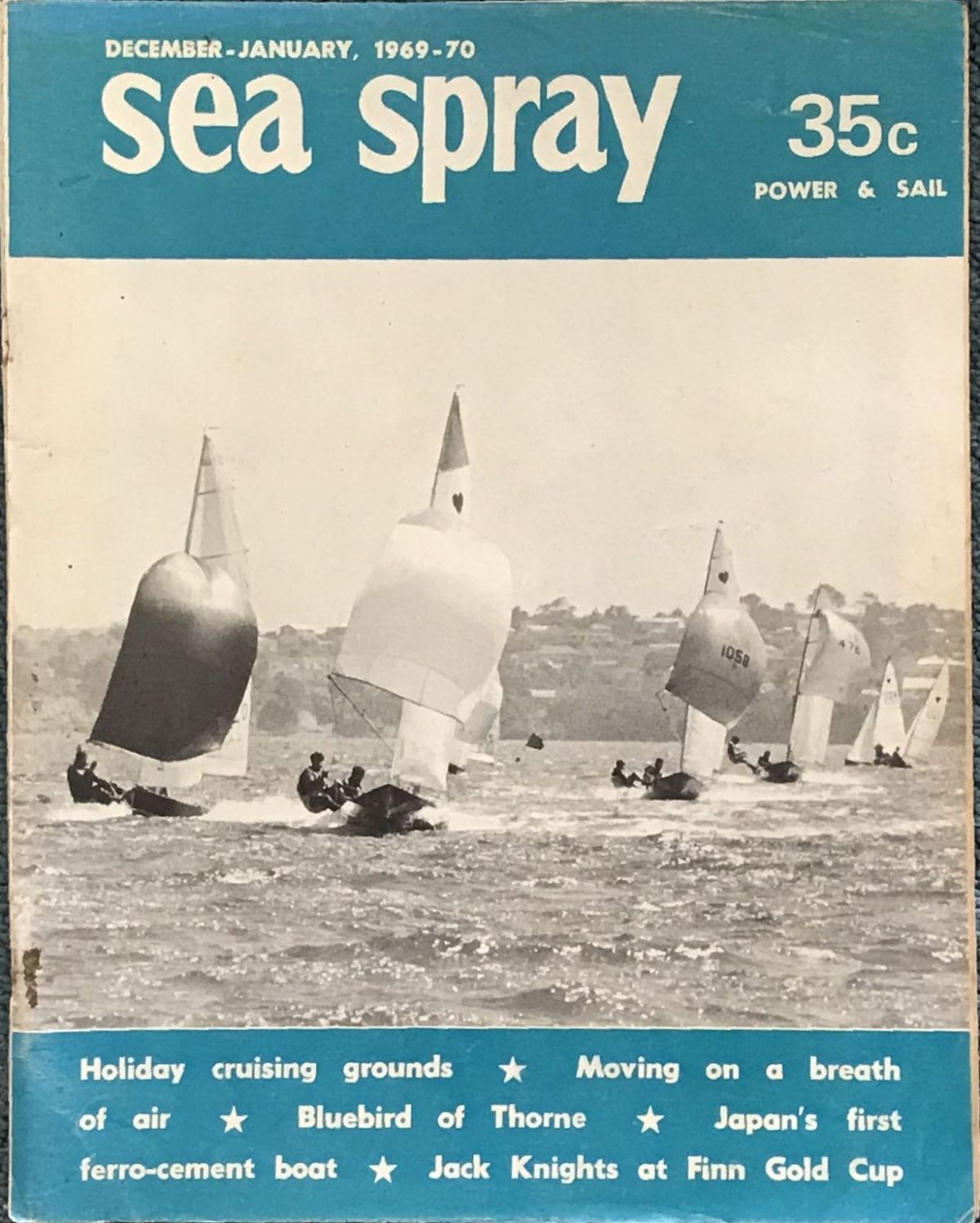 VINTAGE MAGAZINE: Sea Spray - Vol. 24, No. 11 - Dec 1969 / Jan 1970