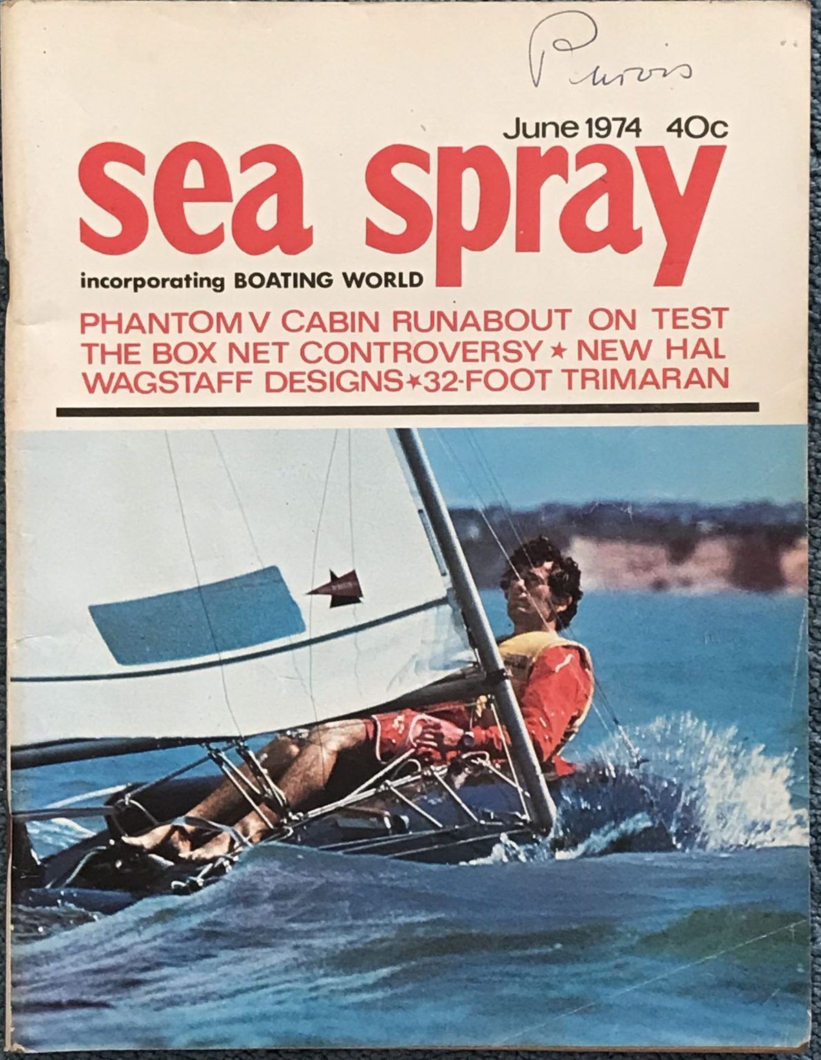 VINTAGE MAGAZINE: Sea Spray / Power & Sail - Vol. 29, No. 5 - June 1974