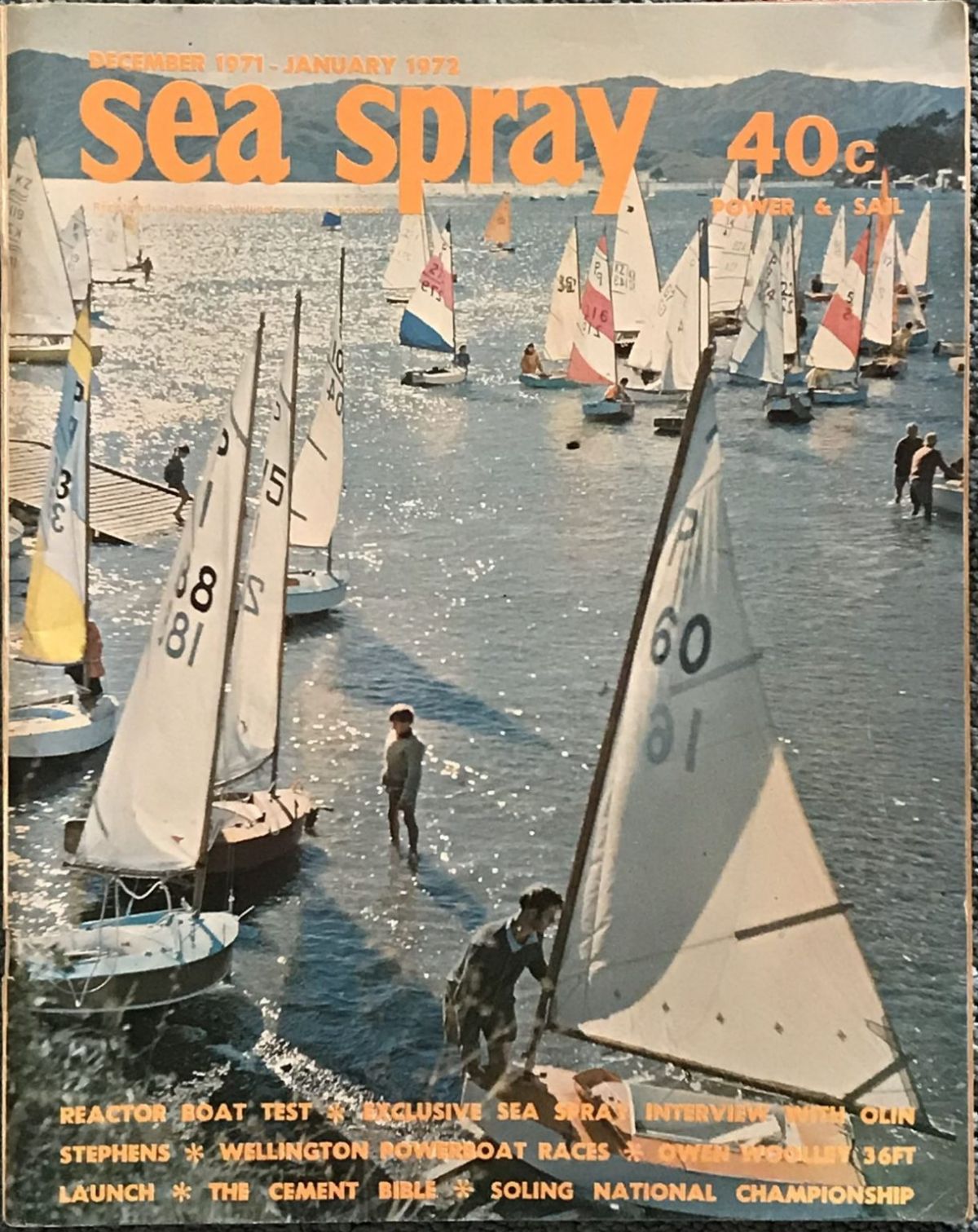 VINTAGE MAGAZINE: Sea Spray / Power & Sail - Vol. 26, No. 11 - Dec 1971 / Jan 1972