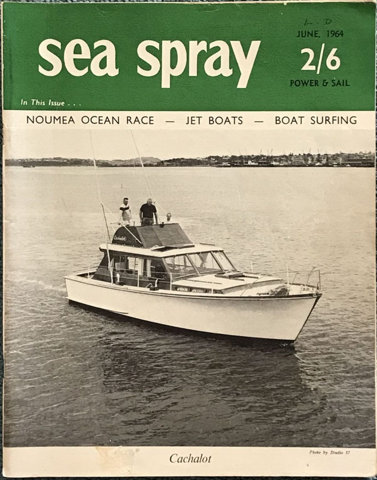 VINTAGE MAGAZINE: Sea Spray - Vol. 19, No. 5 - June 1964