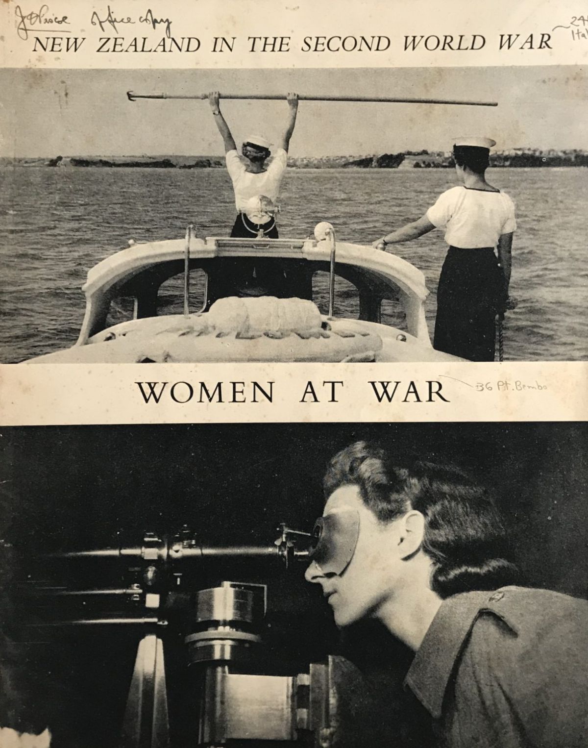 WOMEN AT WAR: New Zealand in WW2 Official History