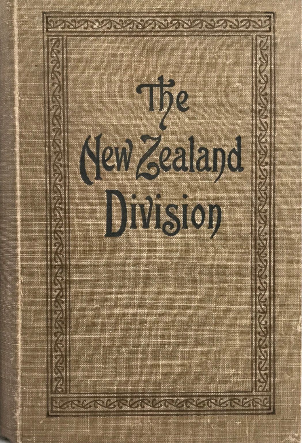 THE NEW ZEALAND DIVISION 1916-1919