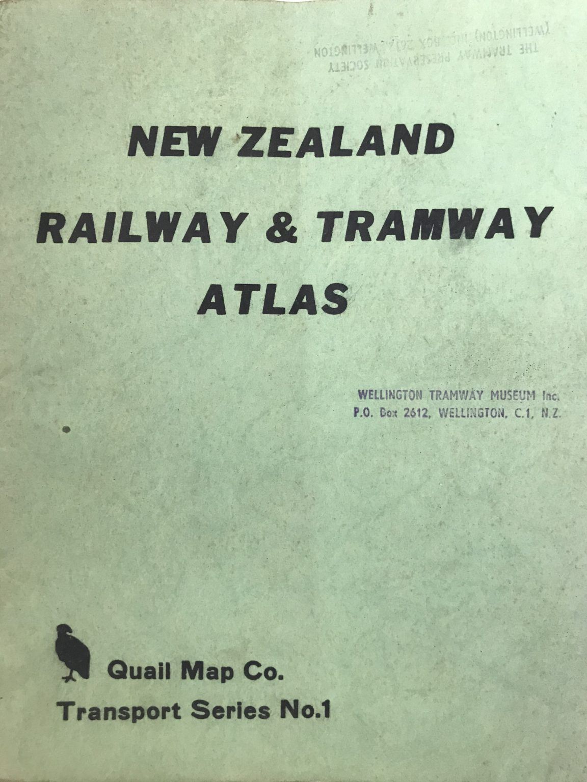 NEW ZEALAND RAILWAY & TRAMWAY ATLAS