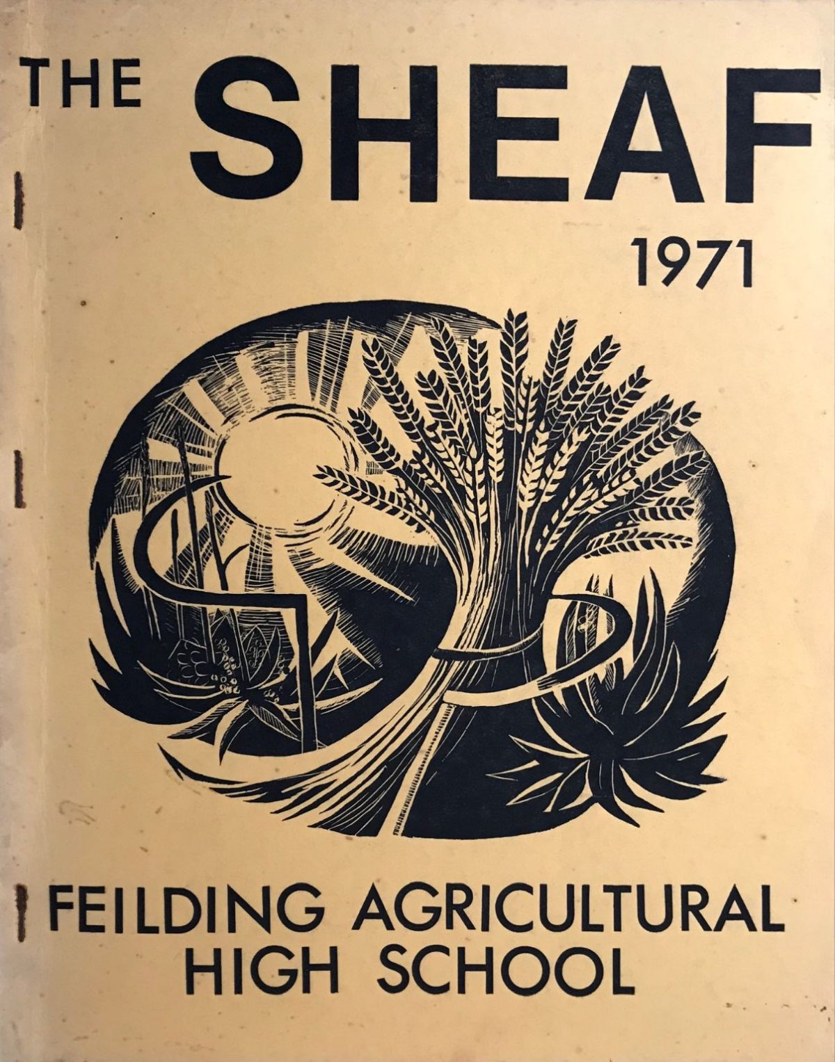 THE SHEAF 1971: Fielding Agricultural High School