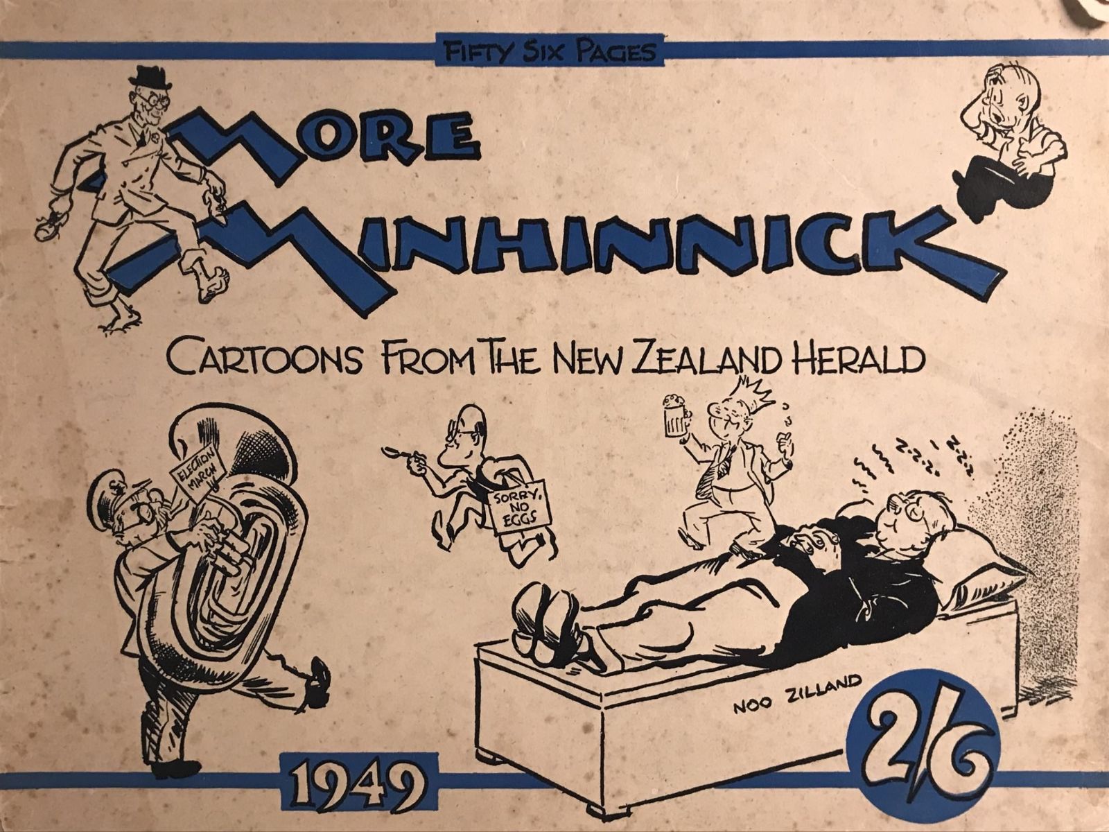 MORE MINHINNICK: Cartoons from The New Zealand Herald 1949