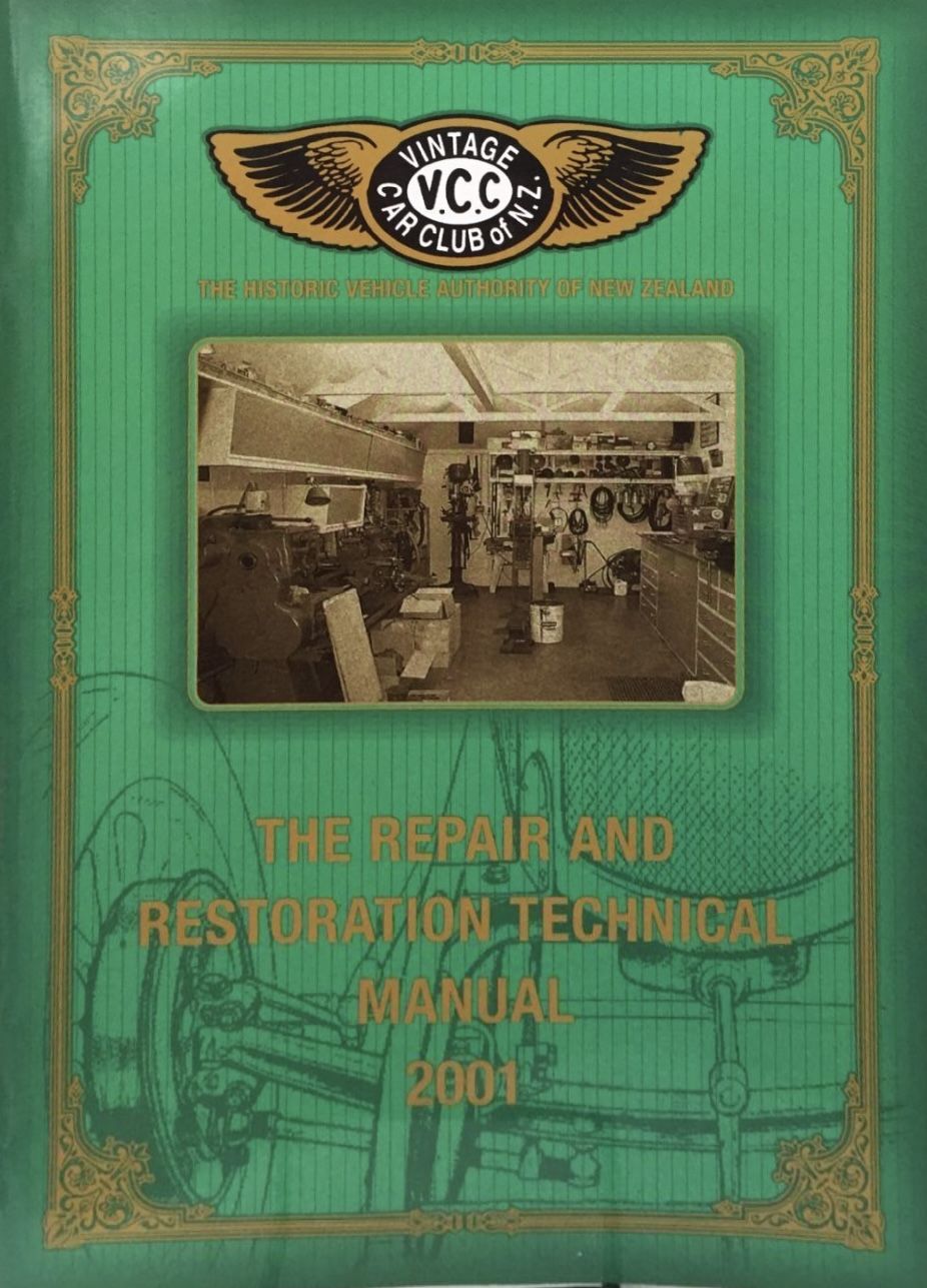 The Repair And Restoration Technical Manual 2001