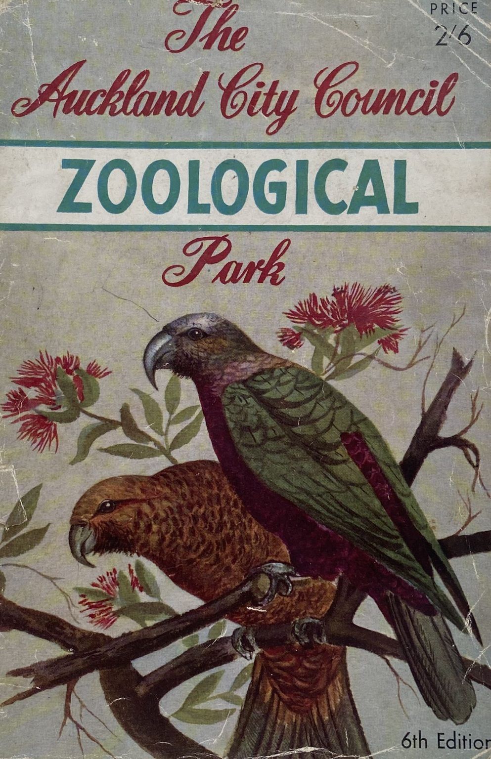 ZOOLOGICAL PARK: The Auckland City Council Official Guide 1953