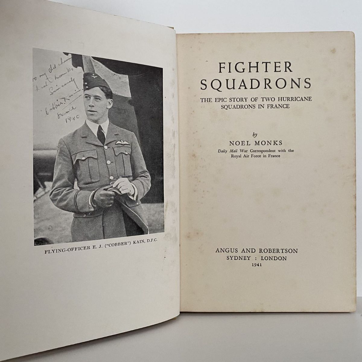 FIGHTER SQUADRONS: The Epic Story of Two Hurricane Squadrons in France