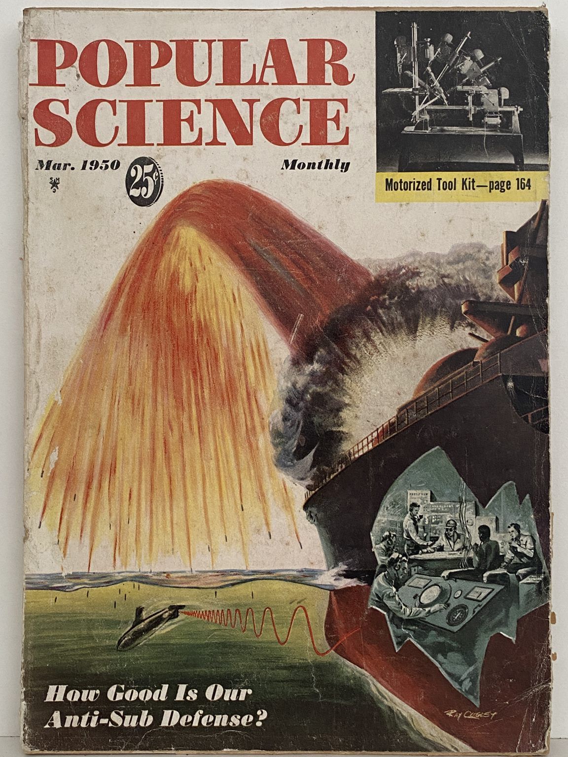 Vintage Magazine Popular Science March 1950