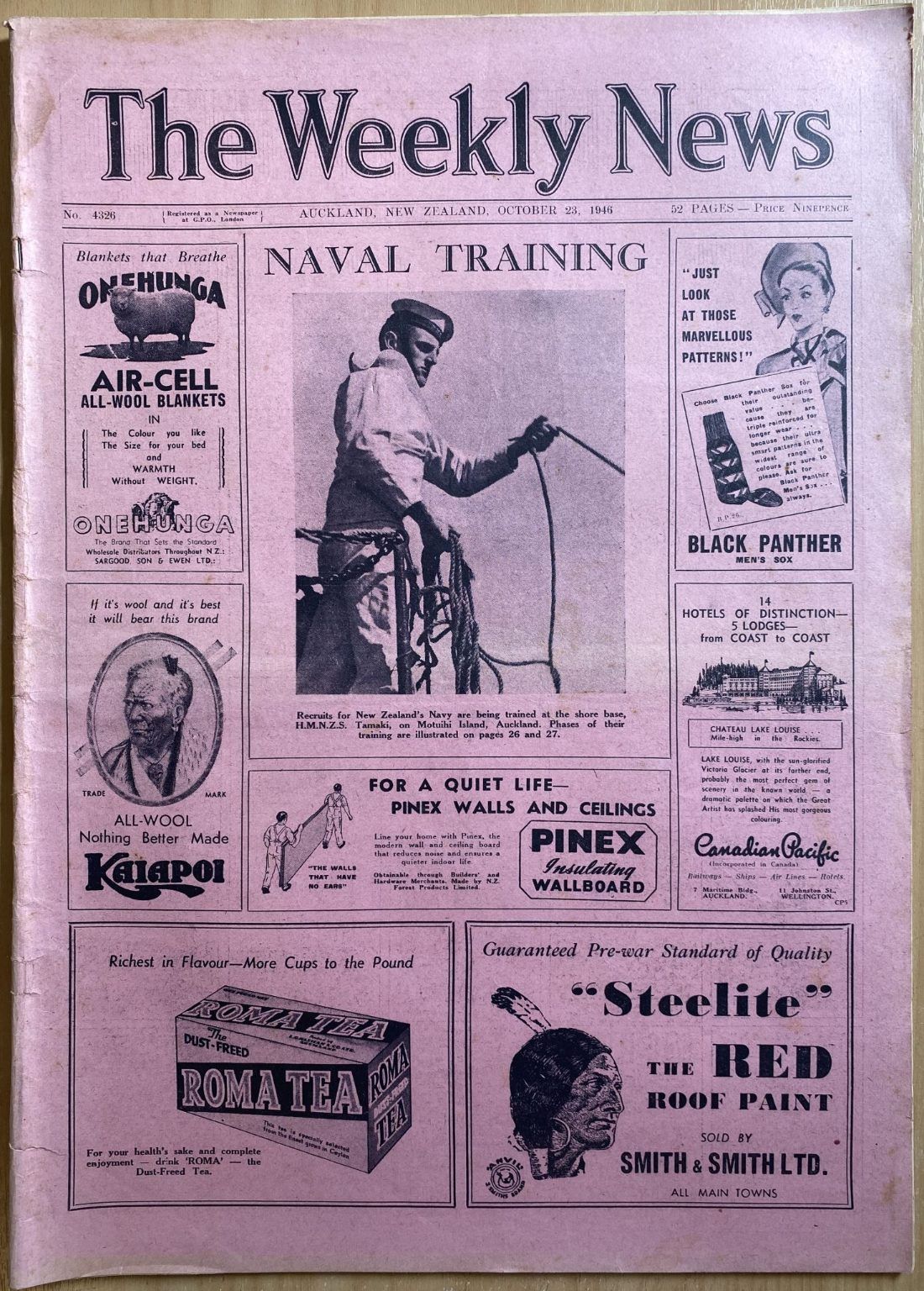 OLD NEWSPAPER: The Weekly News - No. 4318, 28 August 1946